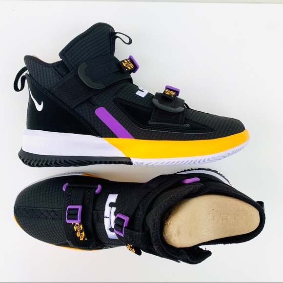 Nike LeBron Soldier XIII SFG “Lakers” AR4225-004 - Picture 11 of 15